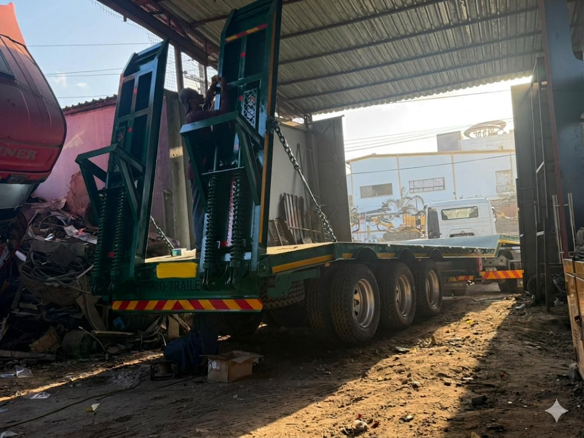 MISGANA rebuild workshop — in-house truck and trailer maintenance SADC
